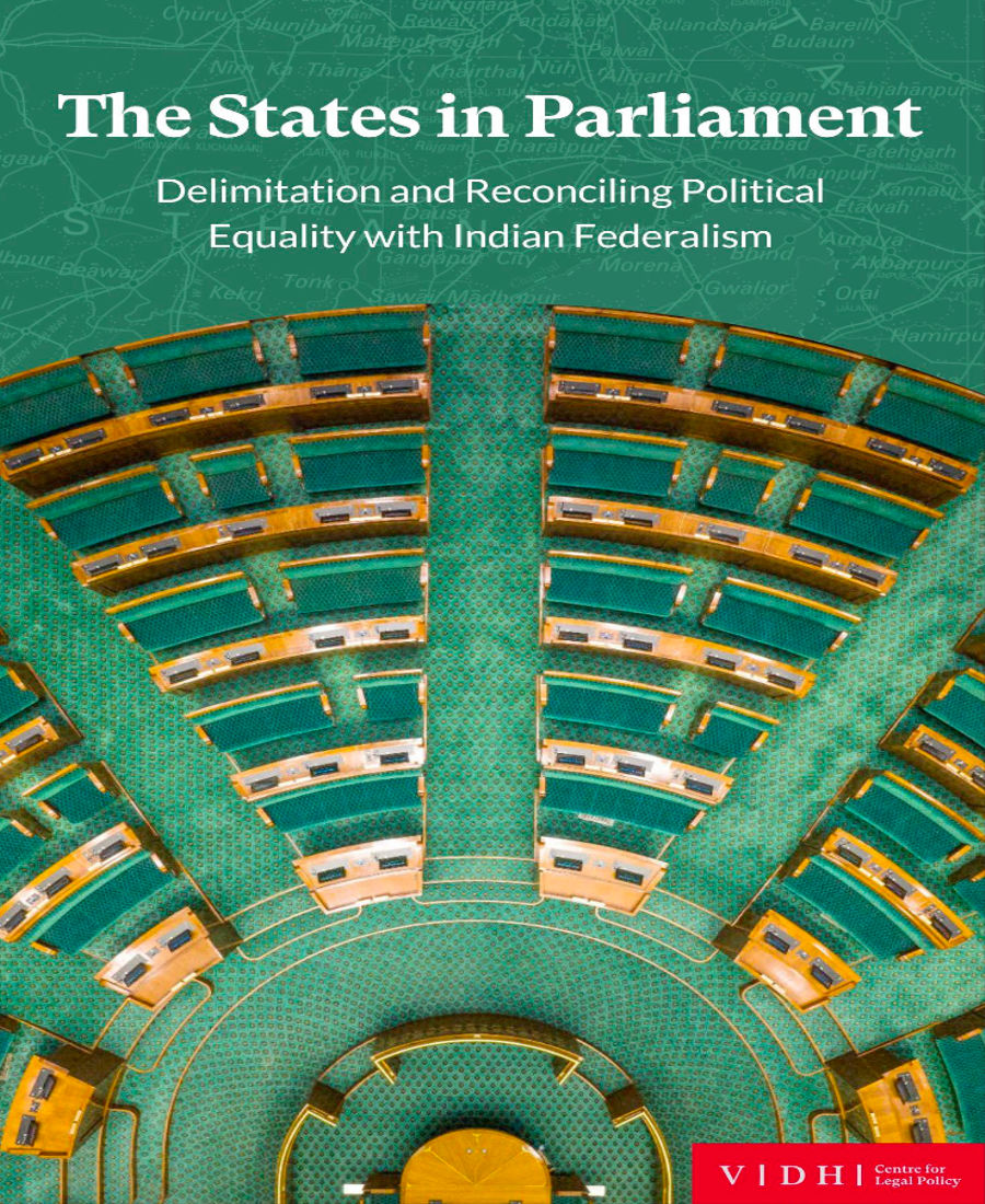 Report cover titled "The States in Parliament"